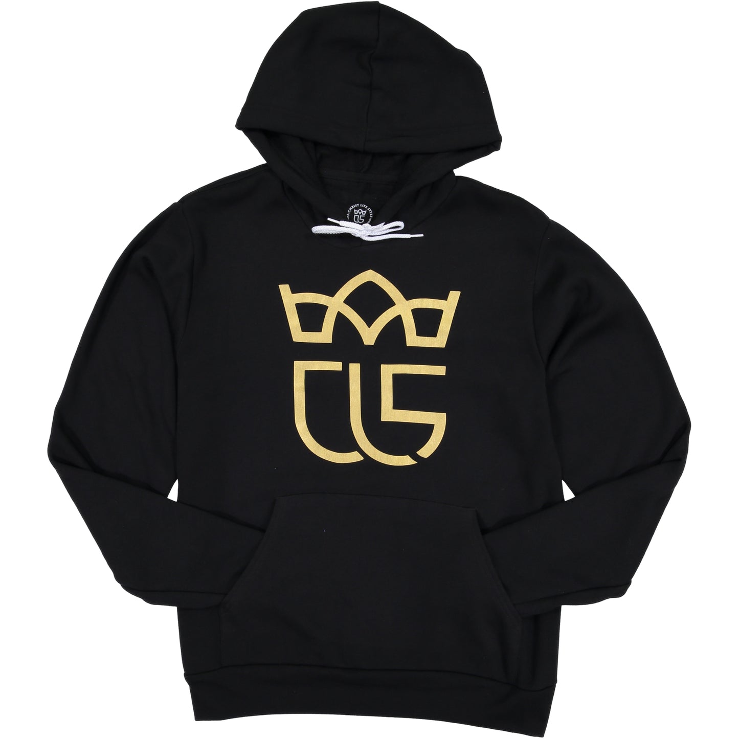 "Crowned" Christ Life Black Hoodie