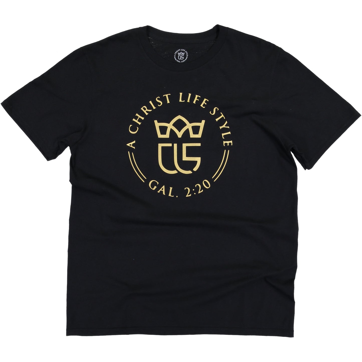 Christ Life! Black Official Logo Tee