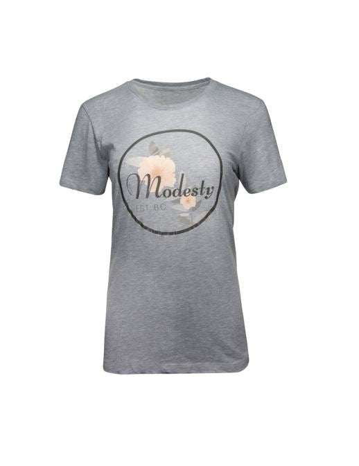Modesty EST. B.C. Tee