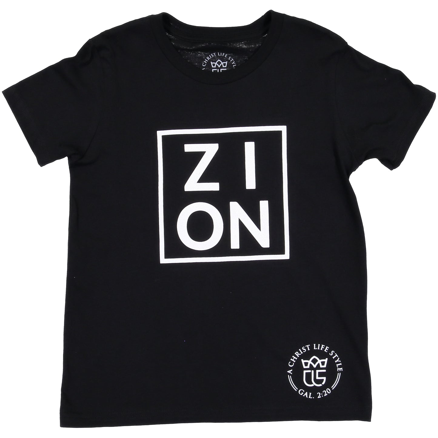 Youth "ZION" Black Tee