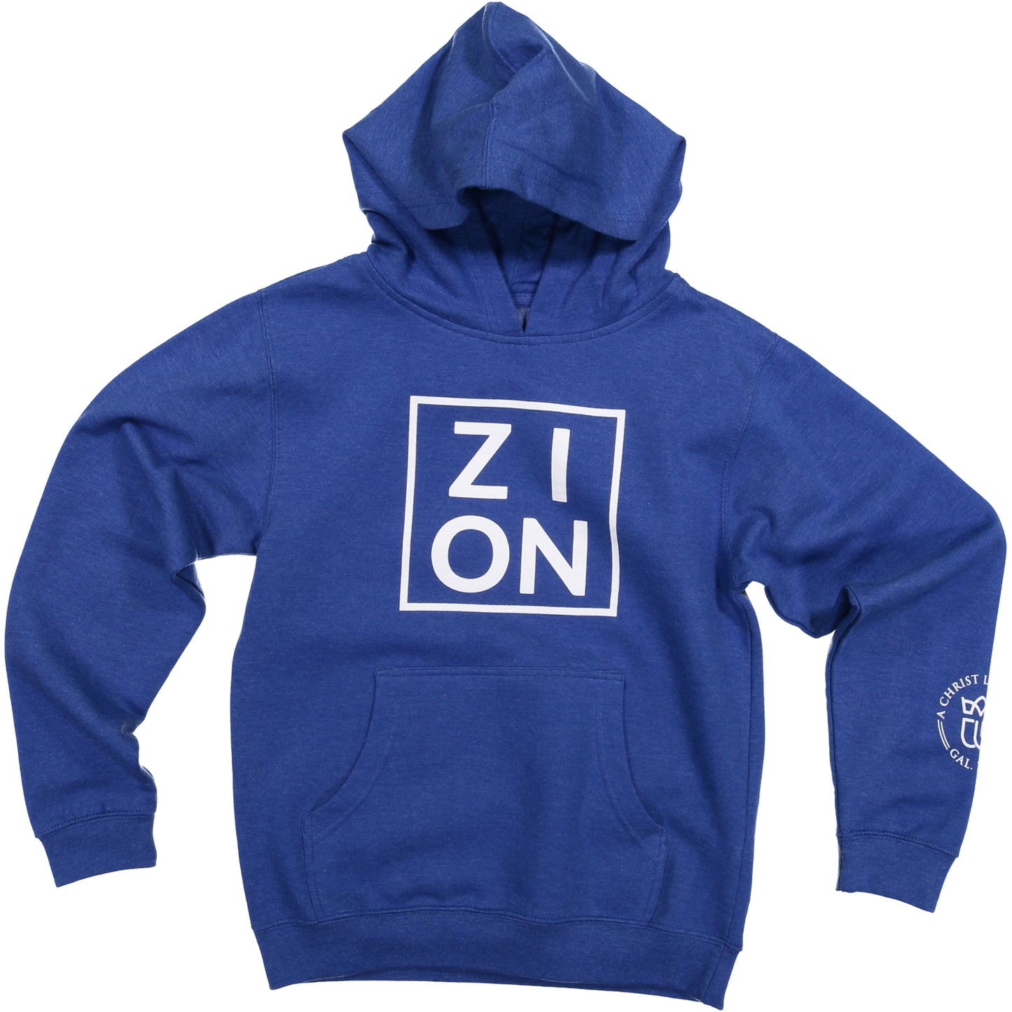 Youth "ZION" Blue Hoodie